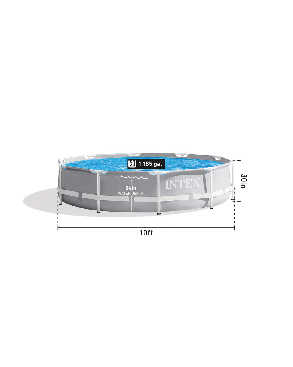 INTEX Prism Frame Pool 10 X 30
