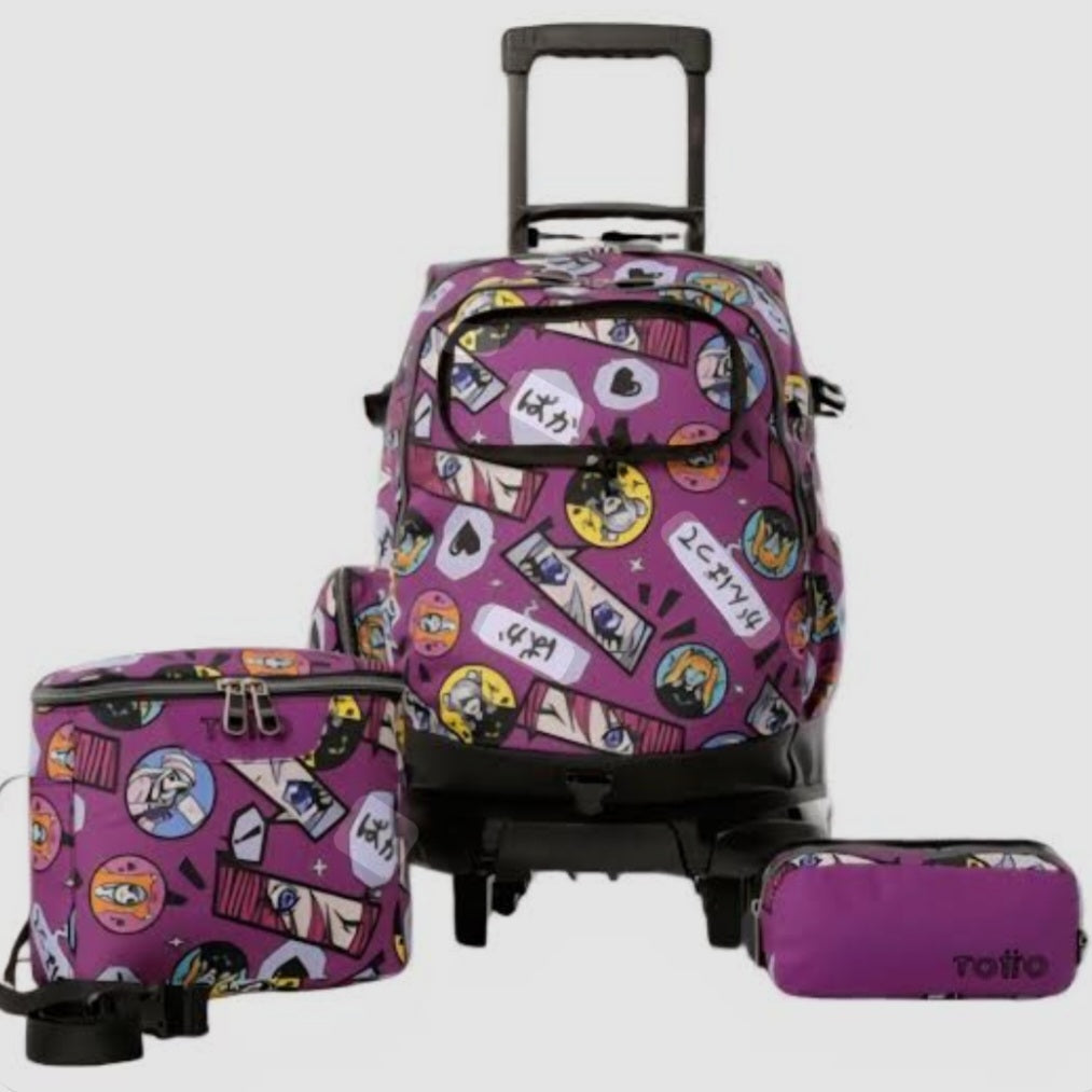 Mochila de Ruedas Totto Anime