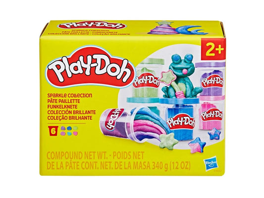 HASBRO PLAY-DOH COLECCIÓN BRILLANTE 6PCS
