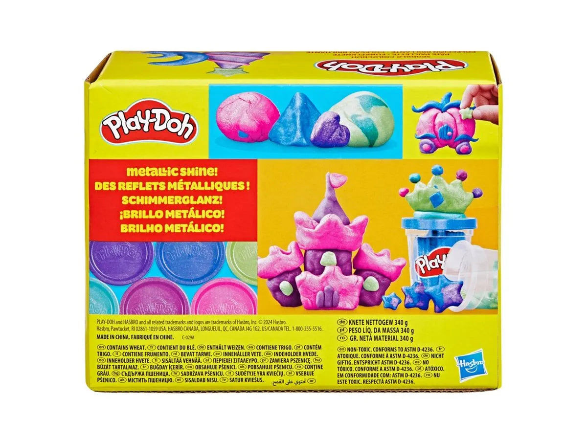 HASBRO PLAY-DOH COLECCIÓN BRILLANTE 6PCS