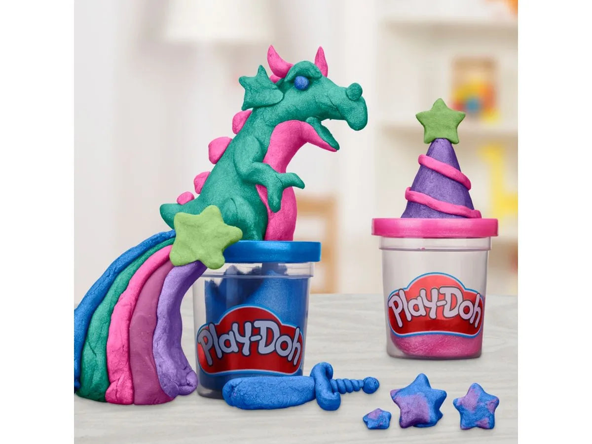 HASBRO PLAY-DOH COLECCIÓN BRILLANTE 6PCS