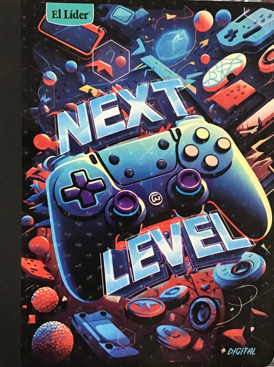 EL LIDER LIBRETA REGULAR GAMER DISEÑOS A ESCOGER