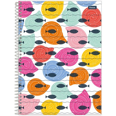 FORONI LIBRETA DE ARGOLLA CARPETA DURA SEA SOUL ASSORTED