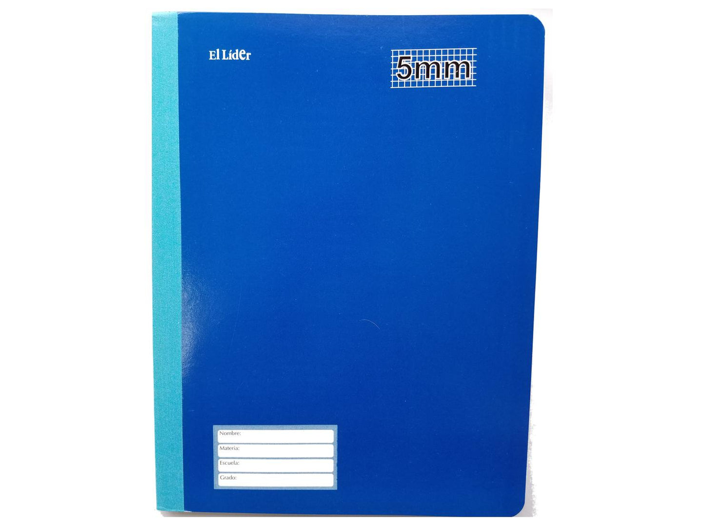 LIDER LIBRETA CUADRICULADA 5MM, 7MM, 9MM A ESCOGER