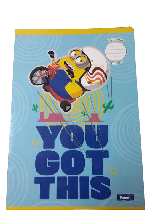 FORONI FIRST CALIGRAFIA MINIONS