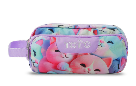 Cartuchera Totto Gatos