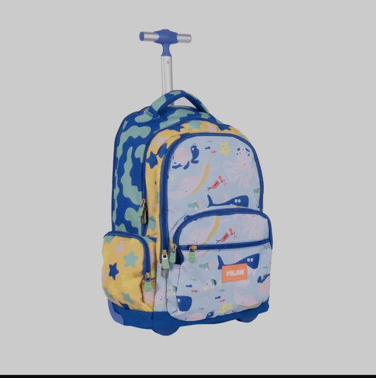 Milan Mochila de Ruedas Blue Odyssey Bundle