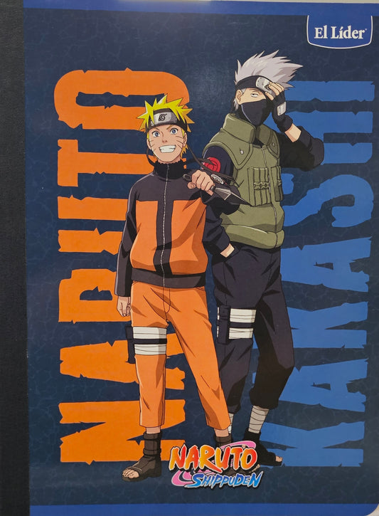 EL LÍDER LIBRETAS COCIDAS REGULARES NARUTO SHIPPUDEN