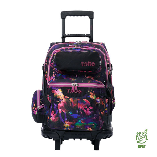 Mochila de Ruedas Totto Flores