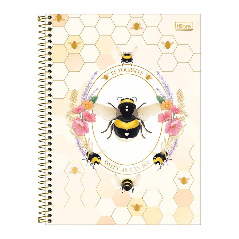 TILIBRA LIBRETA DE ARGOLLAS 10 DIVISIONES HONEY BEE