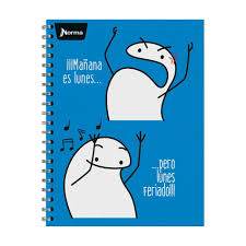 NORMA LIBRETA DE ARGOLLA THE FLORK COMPANY