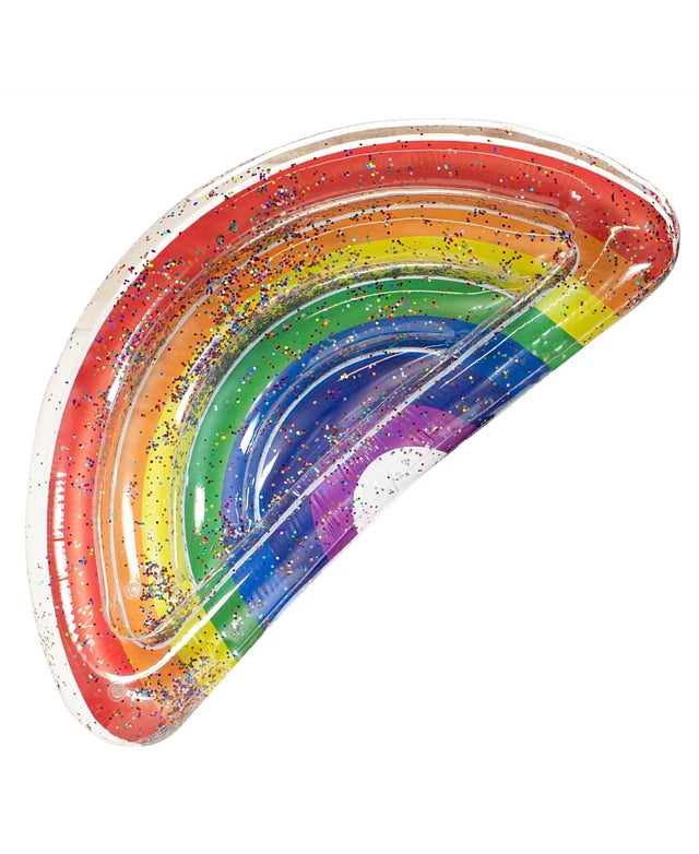 Flotador PoolCandy Rainbow Con Brillo