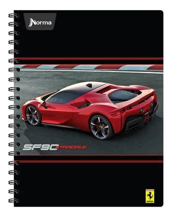 NORMA LIBRETA DE ARGOLLA  FERRARI