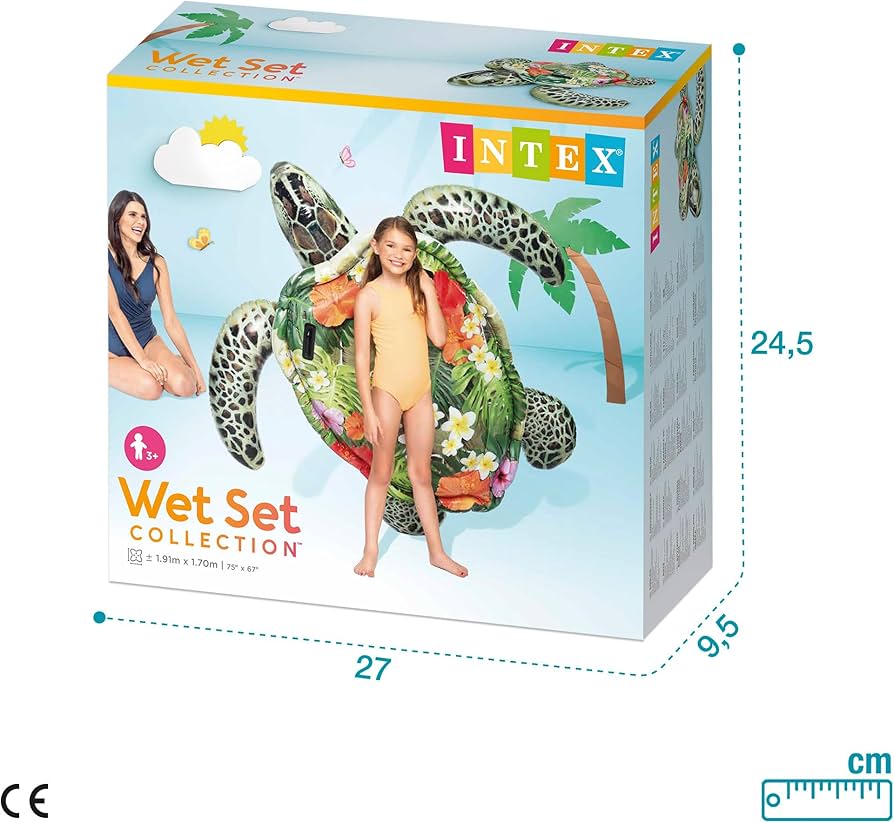 Intex Inflable En Forma De Tortuga