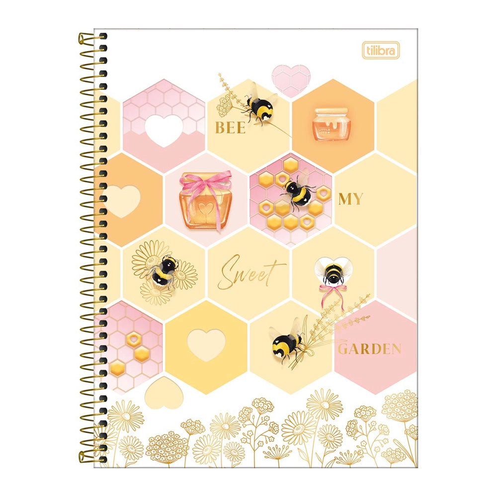 TILIBRA LIBRETA DE ARGOLLAS 10 DIVISIONES HONEY BEE