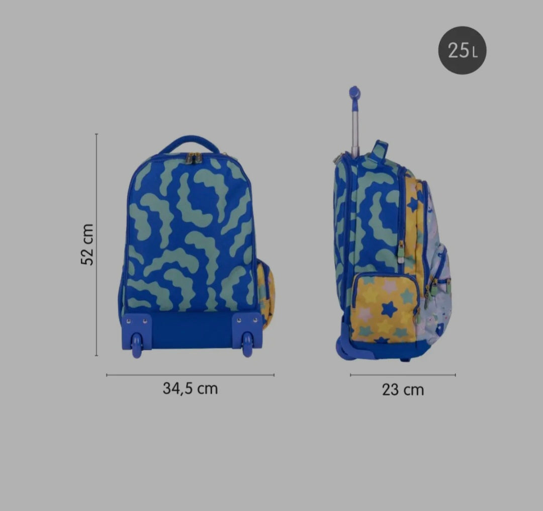 Milan Mochila de Ruedas Blue Odyssey Bundle