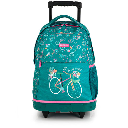 Mochila Gabol Con Ruedas Diseño De Bicicleta