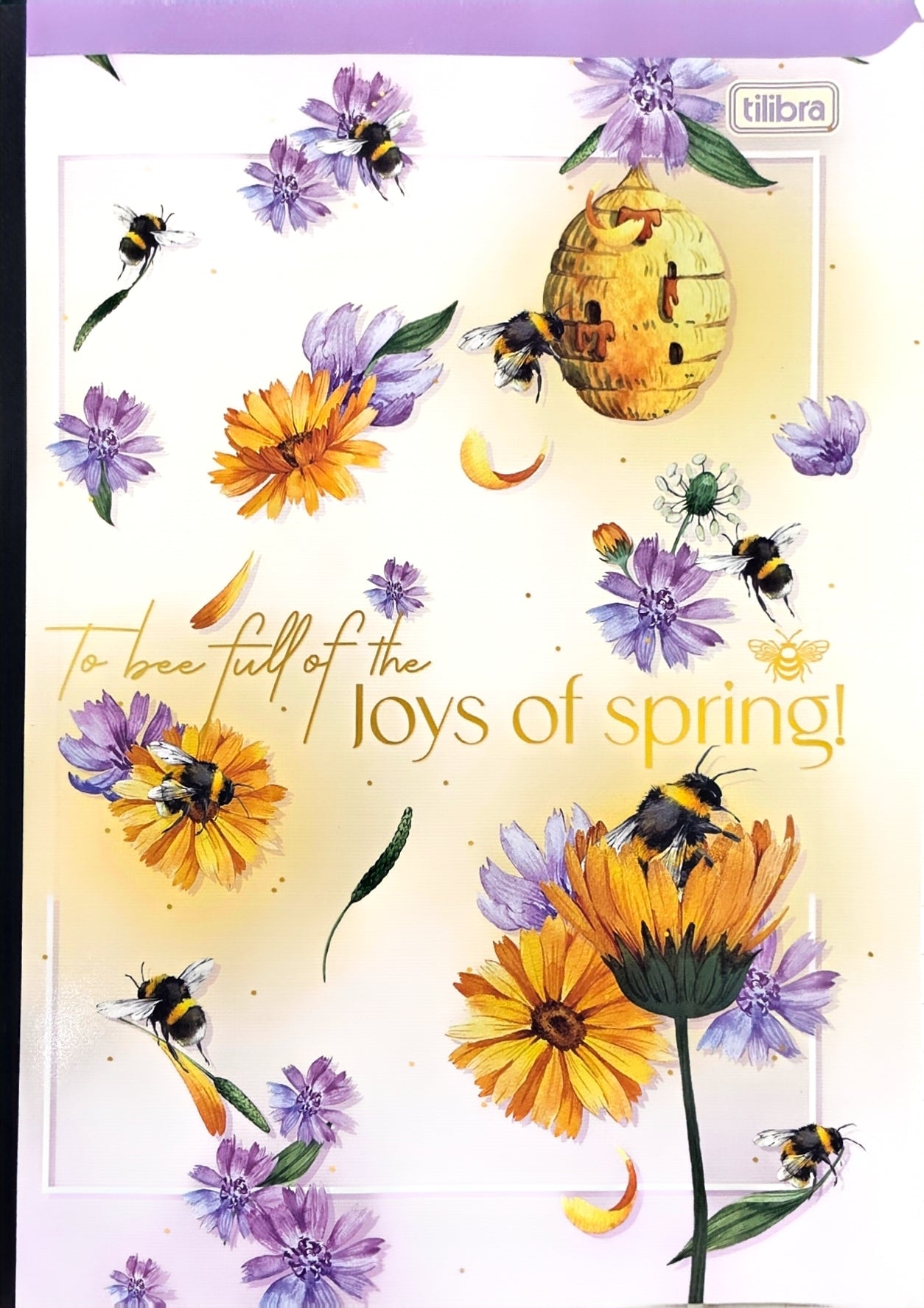 Libretas Cosidas Tilibra Honey Bee